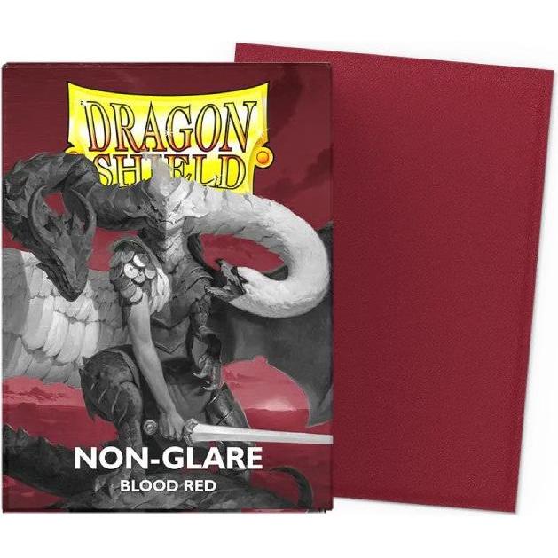 Dragon Shield DS100 Matte NonGlare - Blood Red