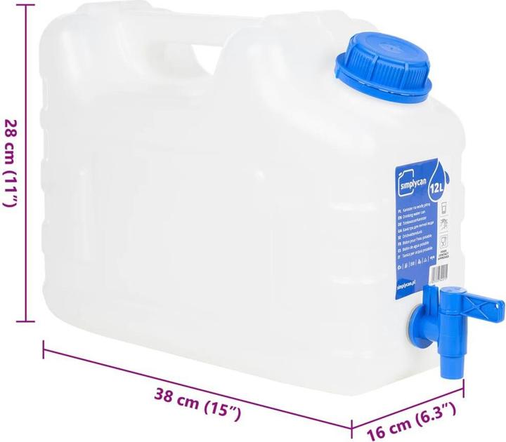 Produktbild vidaXL Wasserbehälter