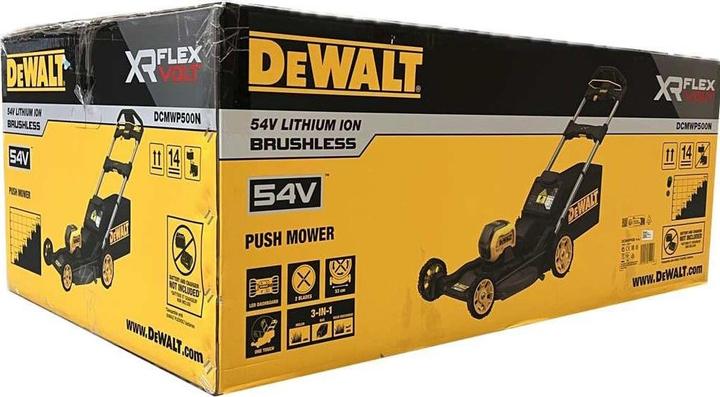 Produktbild DeWalt 54V XR Flexvolt Rasenmäher 53cm (Akkubetrieb)
