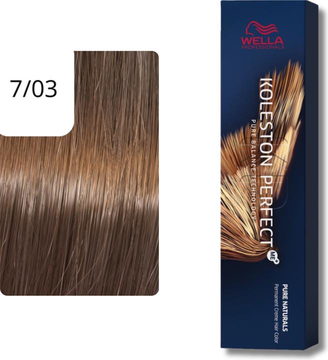 Produktbild Wella Koleston Pure Naturals (7/03 mittelblond natur-gold)
