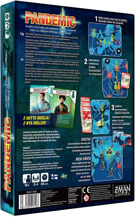 Actual product image Enigma Pandemic-strategiapeli