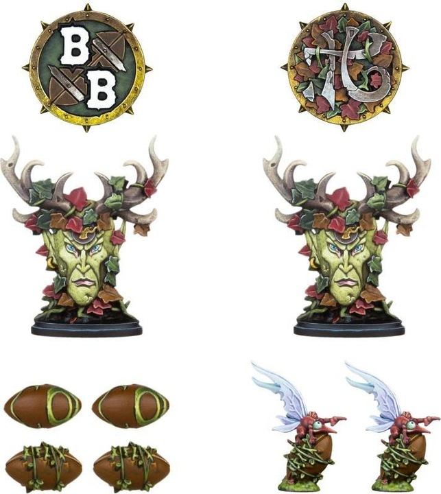 Actual product image Games Workshop Blood Bowl - The Athelorn Avengers - Wood Elf Blood Bowl Team (Plastic)