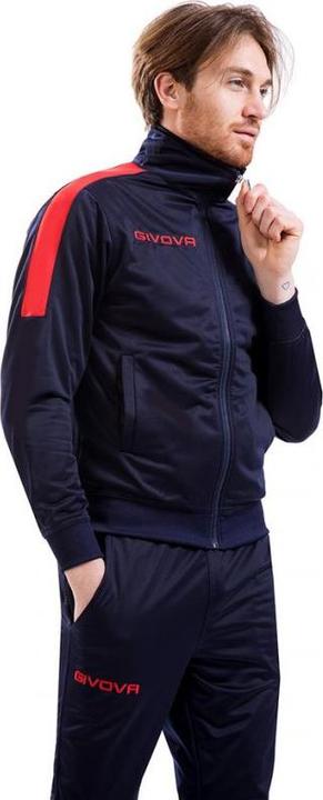 Actual product image Givova Dres Tuta Revolution granatowo-czerwony TR033 0412 2XL (XXL)