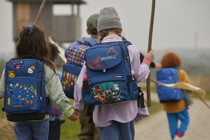 Actual product image BBM LEGO - Optimo Starter School Bag - Ninjago Blue (20238-2303) (20238)