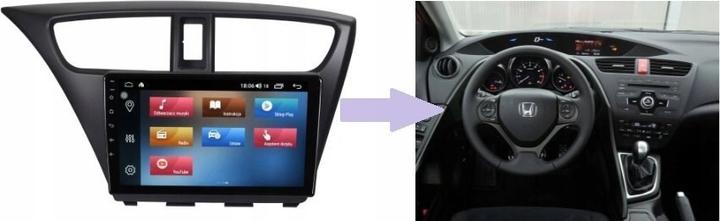 Actual product image No Name RADIO GPS NAVIGATION HONDA CIVIC IX 2011-17 ANDROID (9")