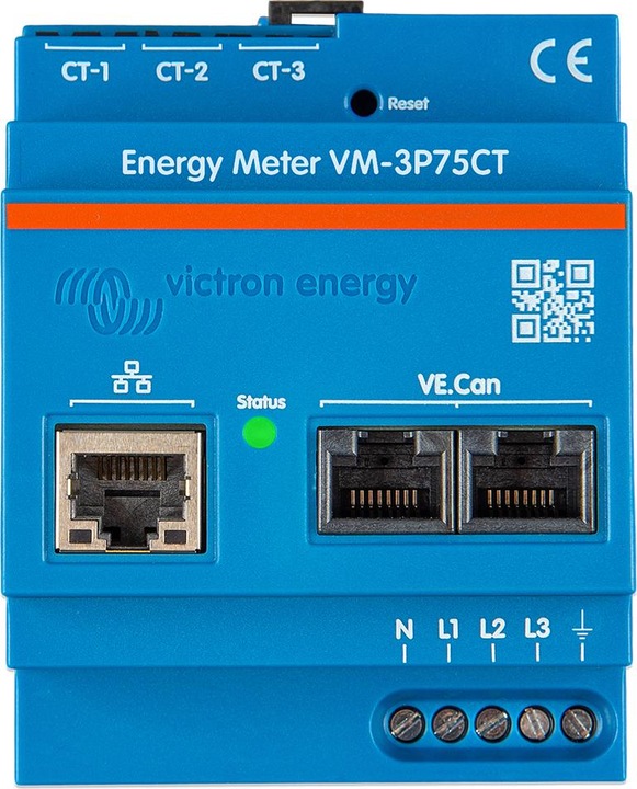 Victron Energy Compteur d'énergie VM-3P75CT - Ve.Can - Ethernet