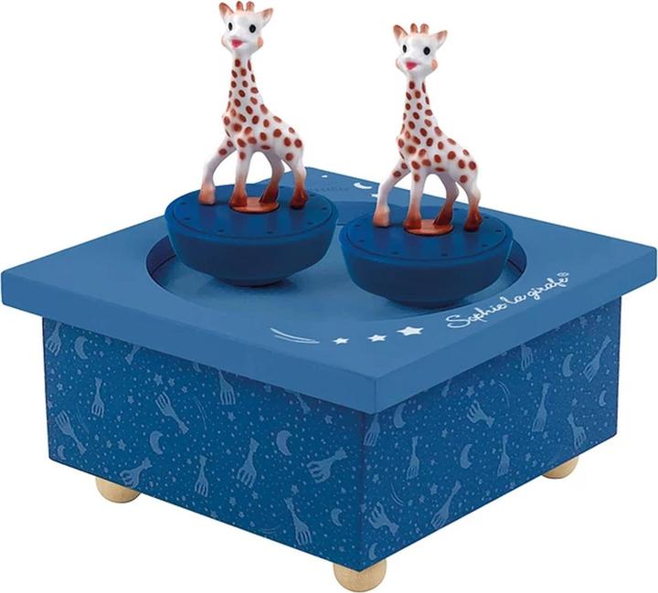Trousselier Music Box with Dancing Giraffes, Milky Way Magnetic