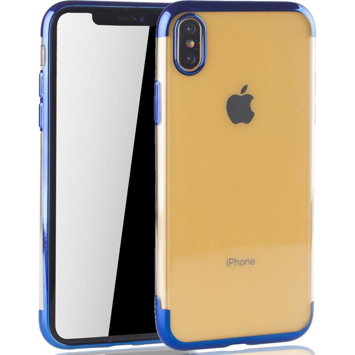Thumbnail - König Design Apple iPhone XS Max Hülle Case Handy Cover Schutz Tasche Schutzhülle Bumper Blau (Apple iPhone XS Max), Sma...