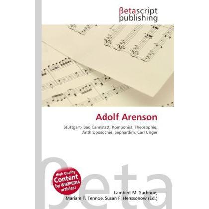 Adolf Arenson, Ratgeber