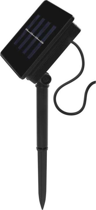 Produktbild Emos LED-Kette mit Solarpanel – 10x Partylichter, 5 m, Aussen und Innen, Vintage (4.50 m)