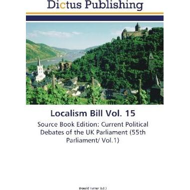 Thumbnail - Localism Bill Vol. 15, Fachbücher