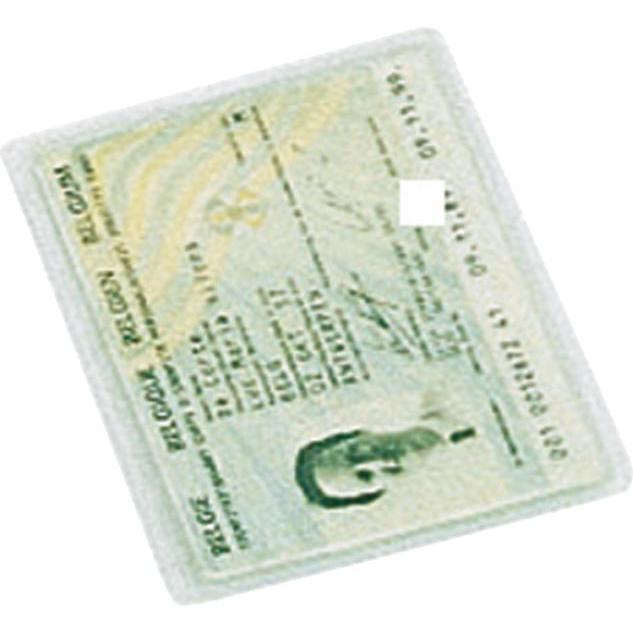 Thumbnail - Leitz, Mappe, Ausweishülle für, 65 x 100 mm, PVC, genarbt, 0,20 mm oben offen, Weichfolie, für Personalausweis (25 x)