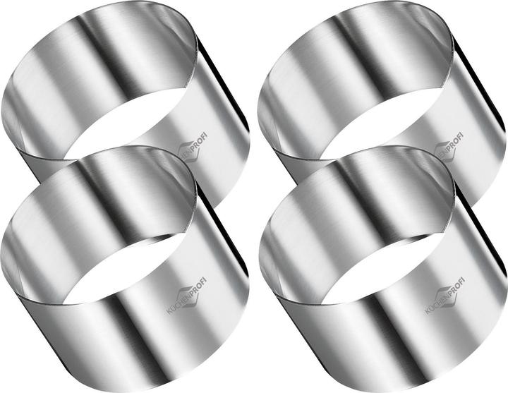 Actual product image Küchenprofi Starter rings 4 pcs. ø 8 cm H 5 cm