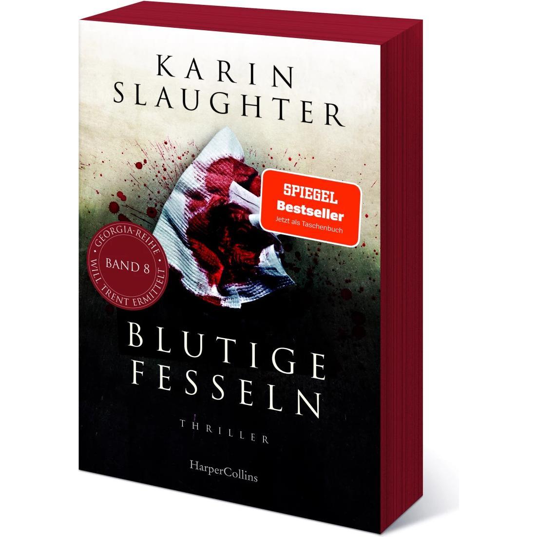 Thumbnail - Blutige Fesseln, Belletristik von Karin Slaughter, Fred Kinzel