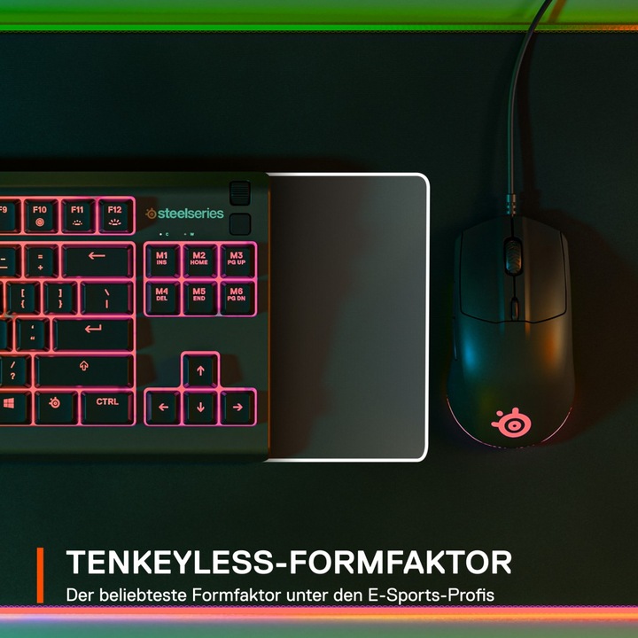 Actual product image SteelSeries Apex 3 TKL (DE, Cable)