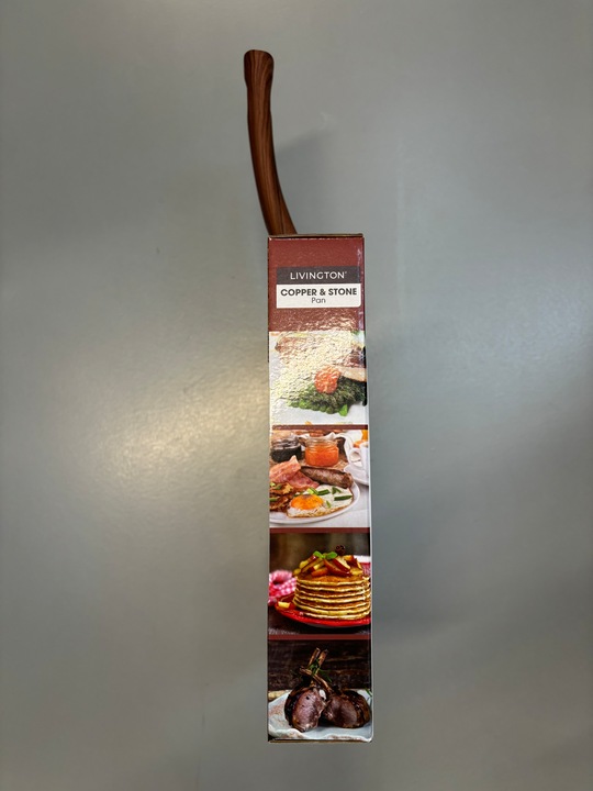 Actual product image Livington Copper & Stone Pan (25 cm, Frying pan, Copper, Aluminium, Steel)