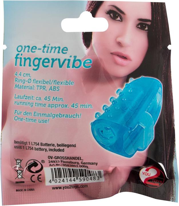 Actual product image You2Toys One-time Fingervibe