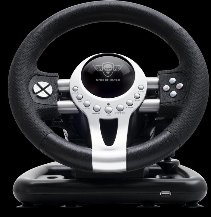 Actual product image Spirit Of Gamer Race Wheel Pro 2 (PS3, PC, PS4, Xbox One X, Xbox Series X, Xbox One S, Xbox Series S)