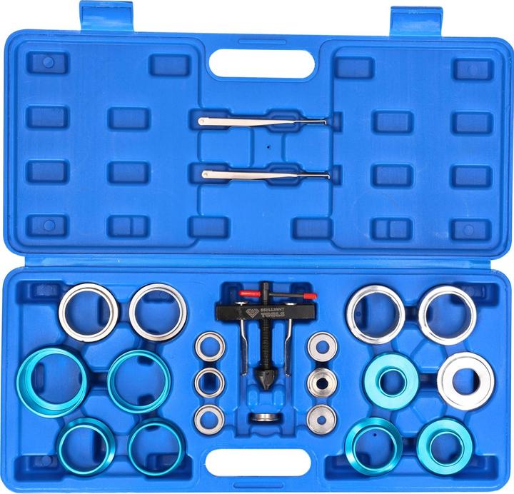 Actual product image Brilliant Tools Radial seal assembly-disassembly set, 24 pcs.