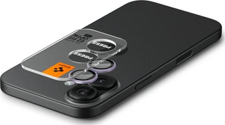 Immagine prodotto Spigen Glass tR EZ Fit Optik Pro 2 Pack (2 Pezzo/i, Apple iPhone 16 Plus, Apple iPhone 17, Apple iPhone 16)