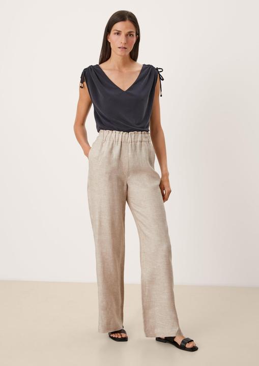 Immagine prodotto s.Oliver Hose Regular: Hose aus Leinen (40)