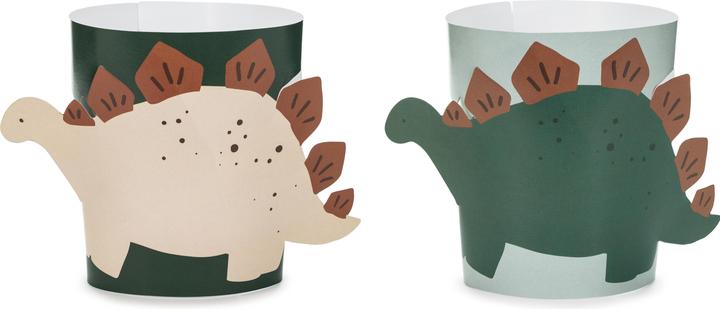 Produktbild Partydeco Glasmarkierer Überzüge Dinosaurier 6 Stück, Produkttyp (6 x)