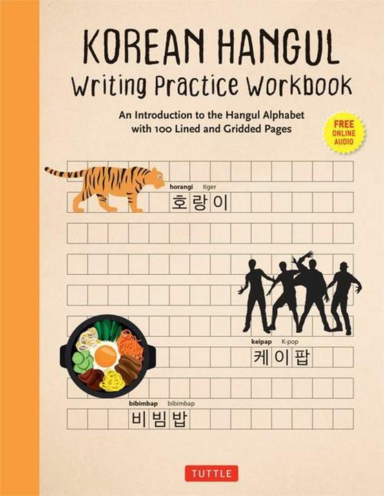 Immagine prodotto Korean Hangul Writing Practice Workbook (Inglese, Tuttle Studio, 2022)