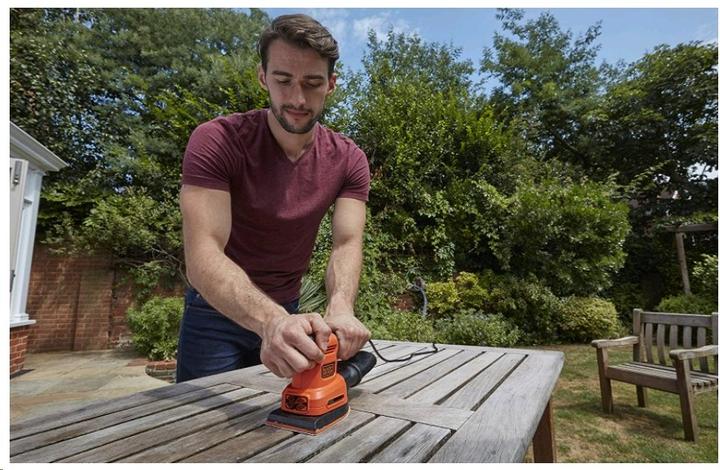 Image du produit Black & Decker Multischleifer 4in1 BEW200 (Ponceuse multi, 200 W)