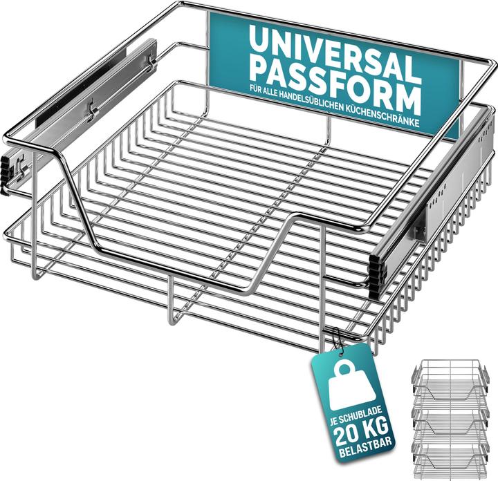 Produktbild Casaria Teleskopschublade