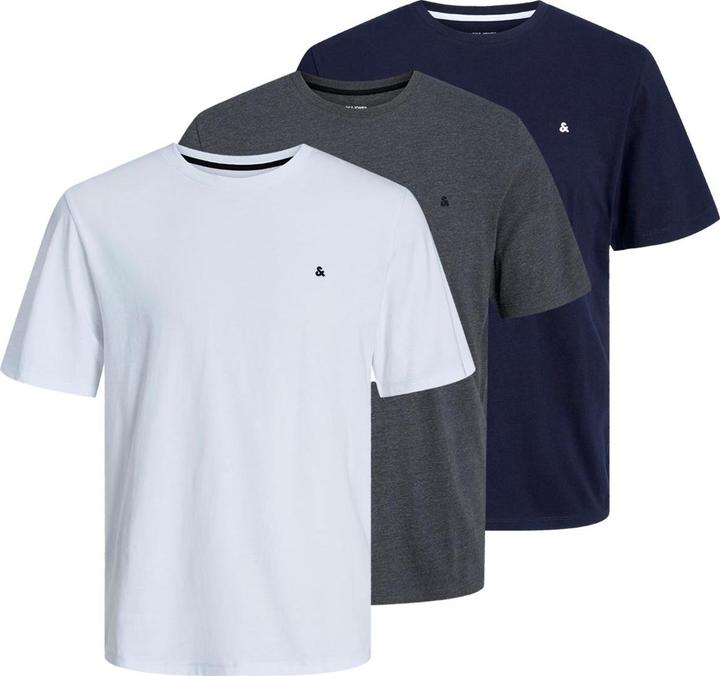 Produktbild Jack & Jones 3er Pack Essentials T-Shirt (M)