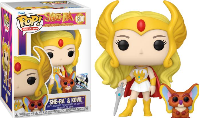 Produktbild Funko Masters of the Universe POP! & Buddy Vinyl Figur She-Ra w/Kowl 9 cm