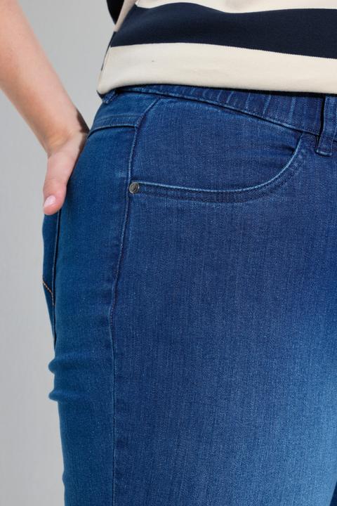 Produktbild Ulla Popken Jeans Marie, Bootcut, Elastikbund (48)