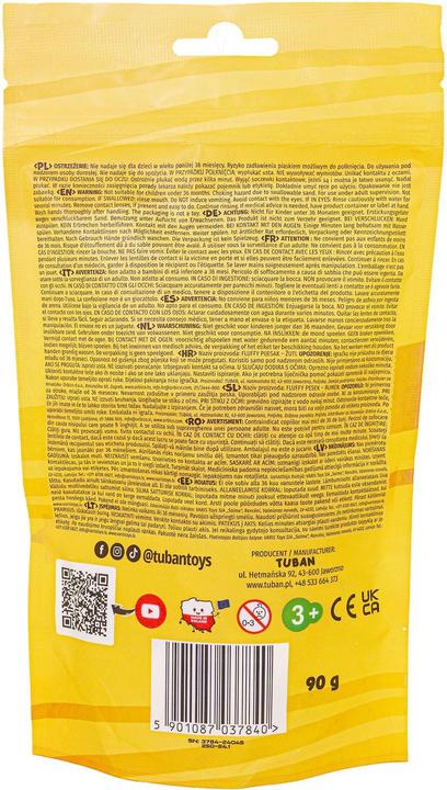 Produktbild Tuban Flauschiger Sand 90 g flauschiger gelber Sand