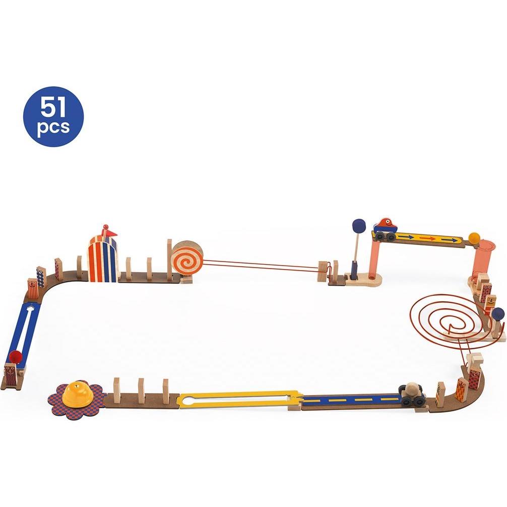 Thumbnail - Djeco Kettenreaktionsspiel Zig & Go Junior