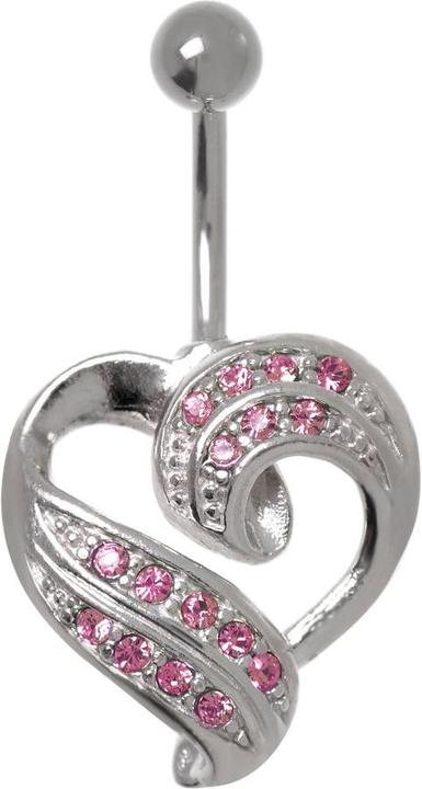 Image du produit Bijouteria Piercing nombril (Acier inoxydable, Laiton, Cristallin)