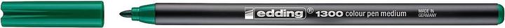Actual product image Edding 1300 Fibre tip marker medium - green - 10 pens - bullet tip 2 mm - felt tip pen for drawing and (10x)