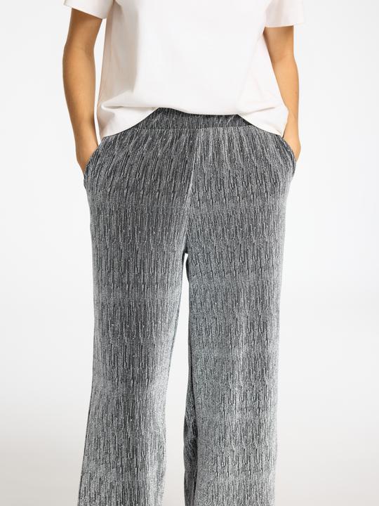 Immagine prodotto Selected Pantaloni a vita alta glitterati (M)