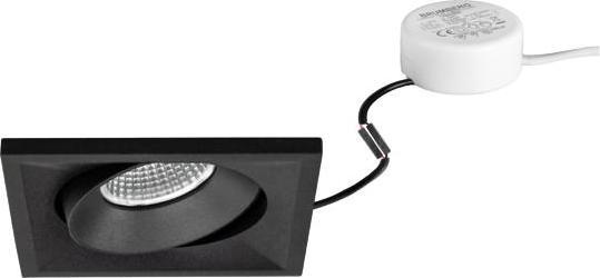 Actual product image Brumberg LED recessed ceiling spotlight 230V AC 7W 3000K strukturs (680 lm)