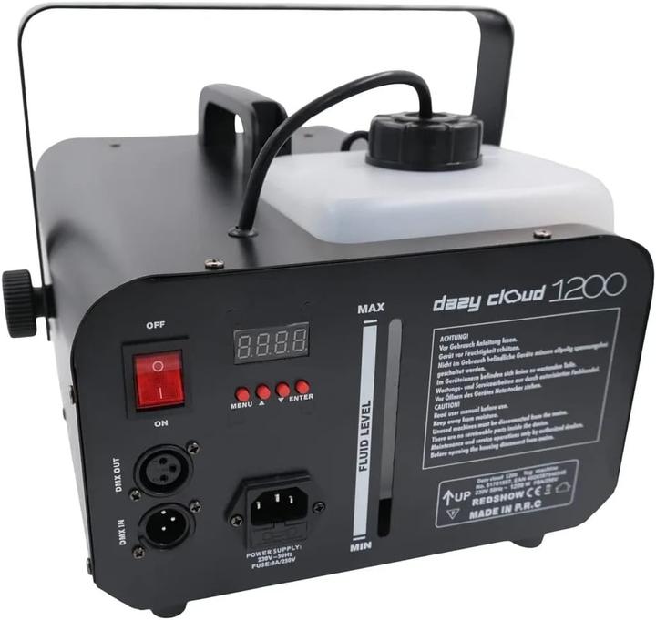 Produktbild Redshow DC1200 Dazy Cloud 1200 smoke machine Wireless remote control DMX controllable