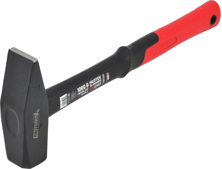 Actual product image Awtools MŁOTEK ŚLUSARSKI 0.5 kg WŁÓKNO BLACK (500 g)