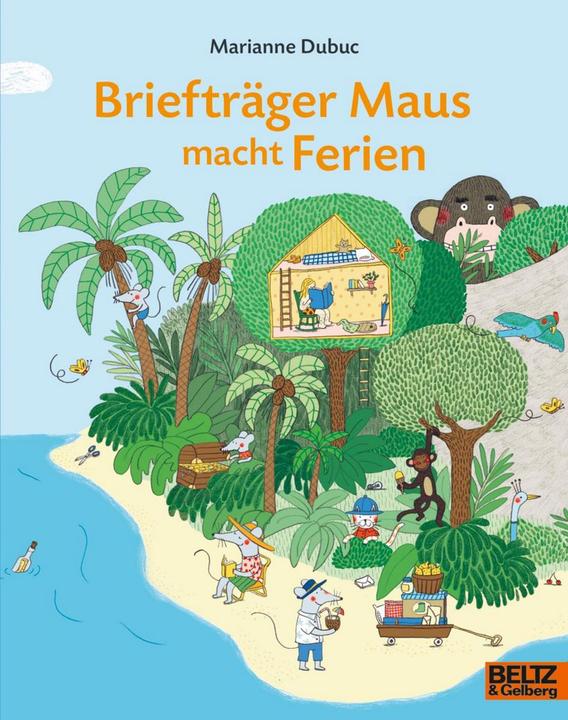 Actual product image Briefträger Maus macht Ferien (German, Julia Süssbrich, Marianne Dubuc, 2024)