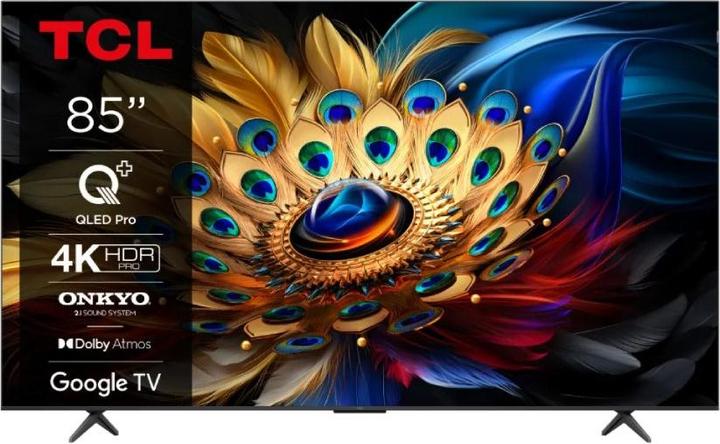 Actual product image TCL C69 Series 85C69B TV 2.16 m (85") 4K Ultra HD Smart TV WLAN Titan 450 cd/m² (85", QLED, 4K, 2024)