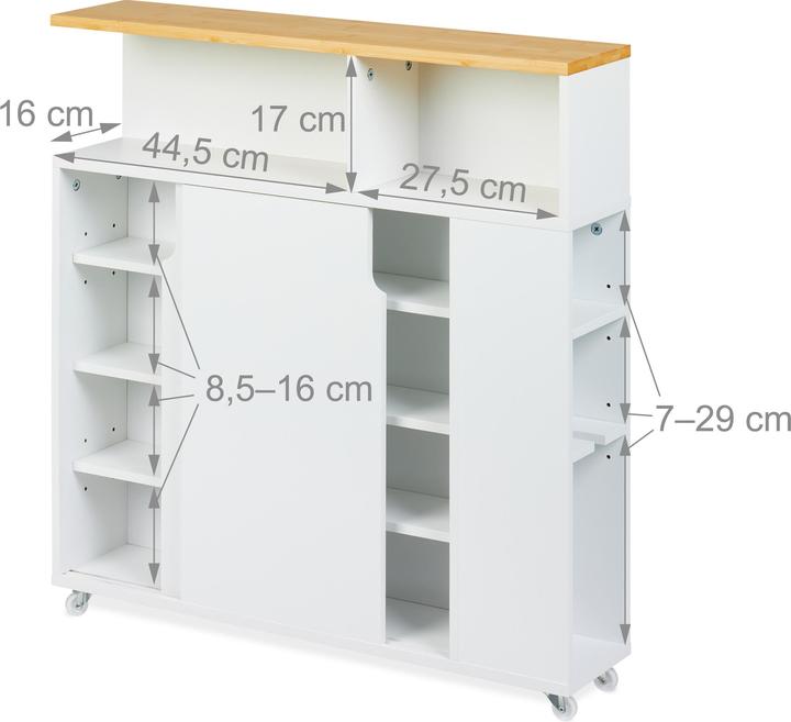 Produktbild Relaxdays Nischenschrank