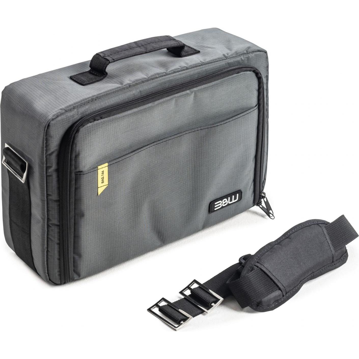 B&W International B&W photo.bag TEX.166.RPD grau (Kamera Schultertasche, 4.30 l), Kameratasche, Grau