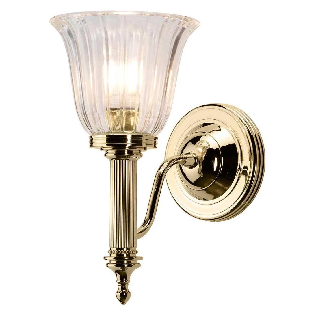 Elstead Lighting, Wandlamp + Plafondlamp, Carroll Led Wandlamp G9 Messing Gepolijst IP44 (320 lm, G9)