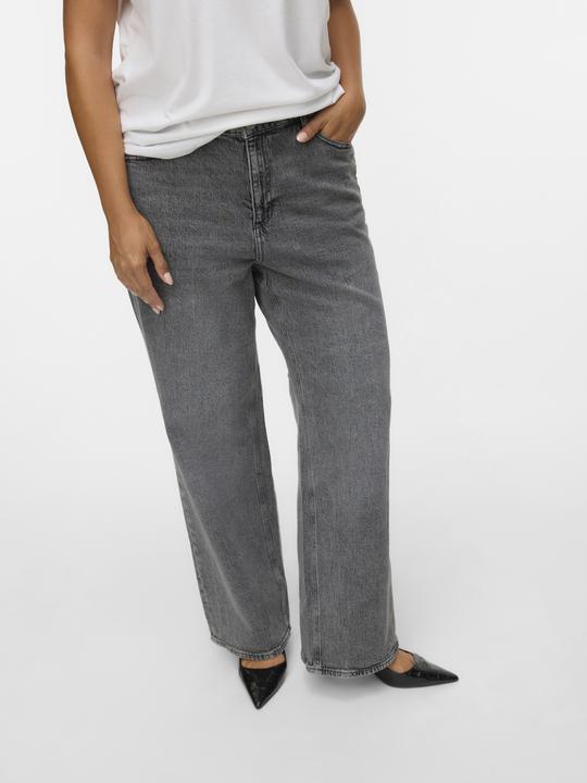 Actual product image Vero Moda VMCTESSA Hohe Taille Weiter Beinschnitt Jeans Weit geschnitten (W48/L32)