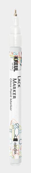 Produktbild Kreul Lackmarker "Gloss Paint marker, extrafine, weiá