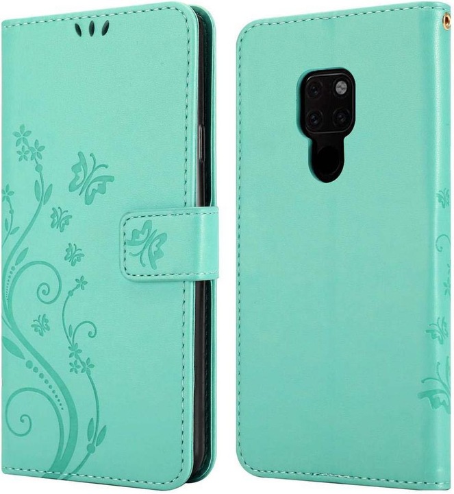 Produktbild Cadorabo Flower Book Cover (Huawei Mate 20)