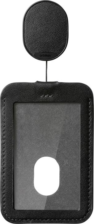 Actual product image Orbitkey ID Card Holder with Lanyard, black