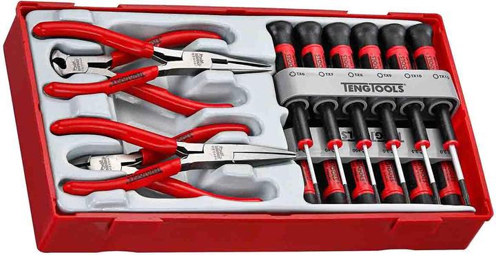 Teng Tools Automotive tool set, case 16 pieces (16 pieces)